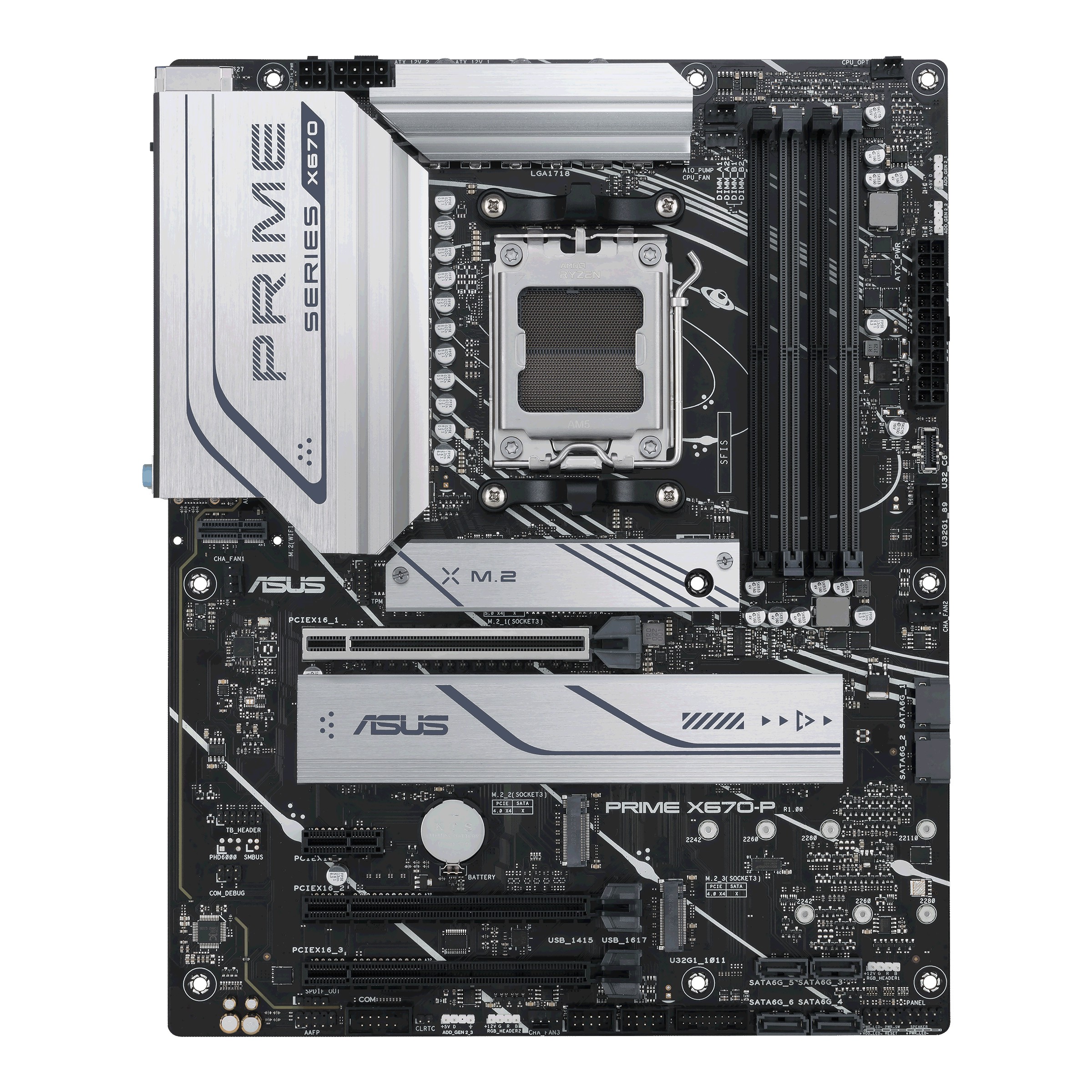 ASUS PRIME X670-P WIFI AMD X670 Socket AM5 ATX